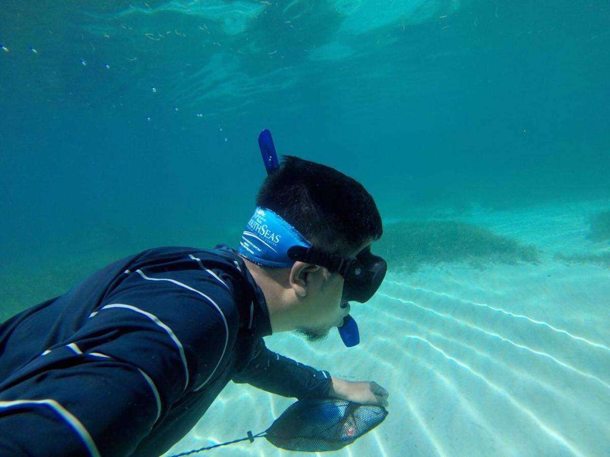 Southseas Beach Resort And Dive Center Santander Buitenkant foto